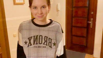 Pretty Teen Enjoys My Cum Taste And Asks the Permission to Suck for Some More - Russia on girlfriendsporn.one