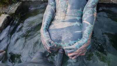 Hot Spring Public Anal Fuck with Tattooed Babe Anuskatzz - Rough Outdoor Sex & Cum on girlfriendsporn.one